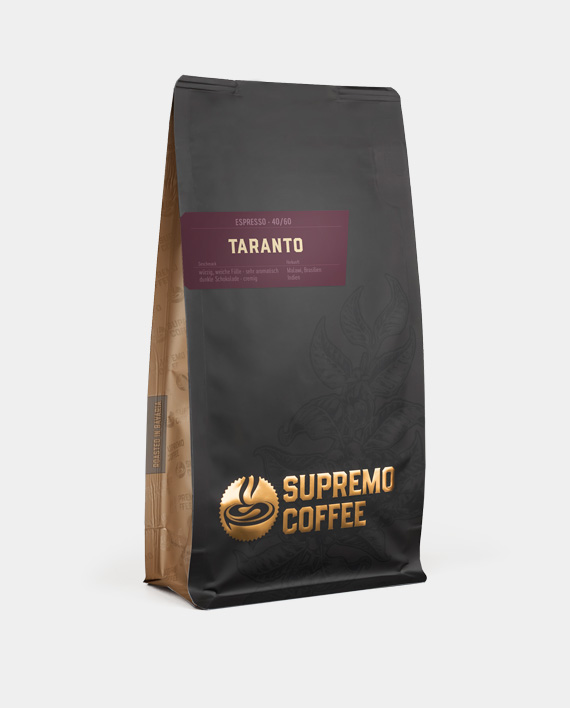 Schokoladiger Espresso von Supremo-Kaffee.