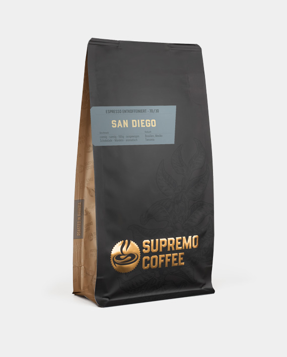 Koffeinfreier Espresso.