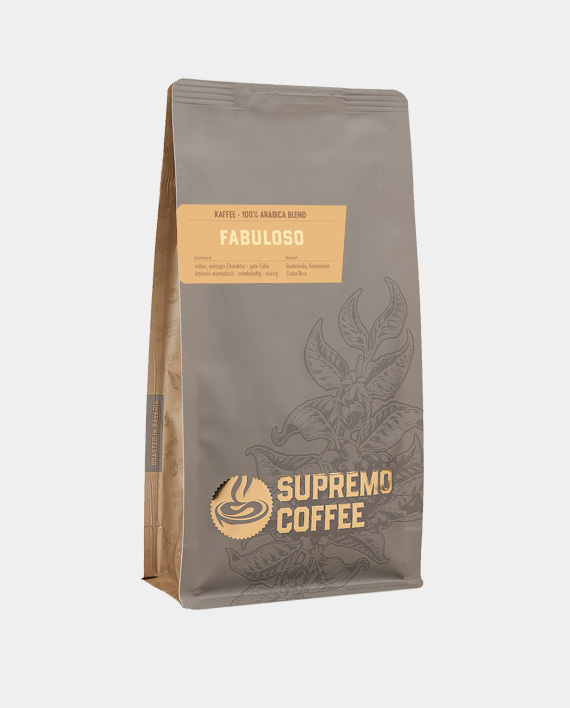 Fruchtiger Kaffee Blend.