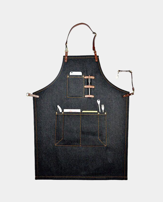 Barista Schürze Dark Denim