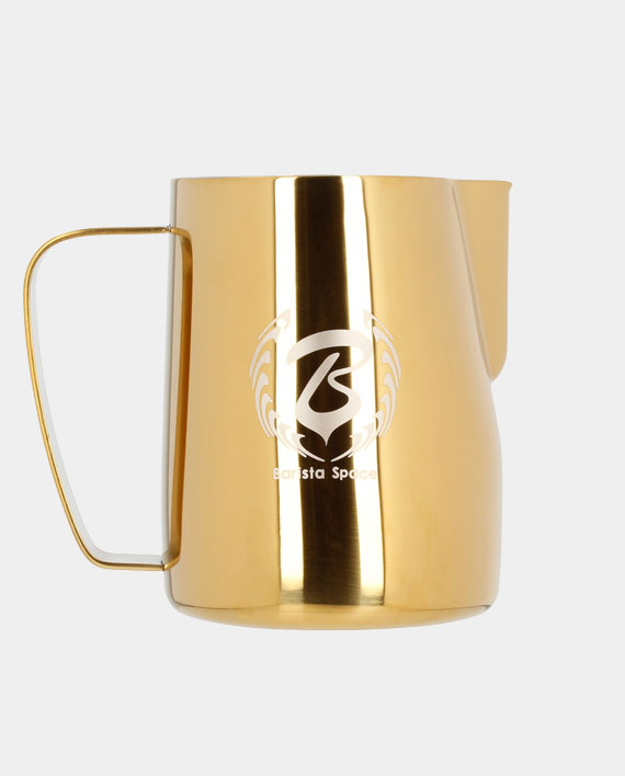 goldene Latte Art Milch Kanne von Barista Space