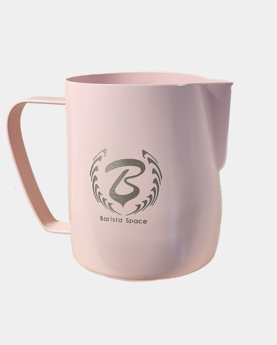 PINKE Milchkanne für Latte art von Barista Space
