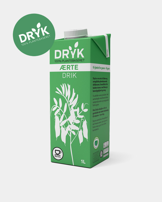 Erbsen Drink, vegan und Gluten freie Alternative zu Milch, perfekt für veganen und glutunfreien Cappuccino.