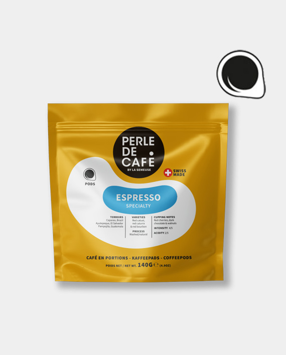 Espresso Perle de Cafe 44mm Portionen