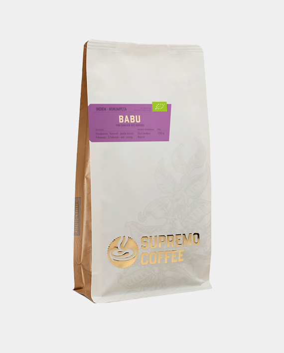 schöner Espresso aus Indien.
