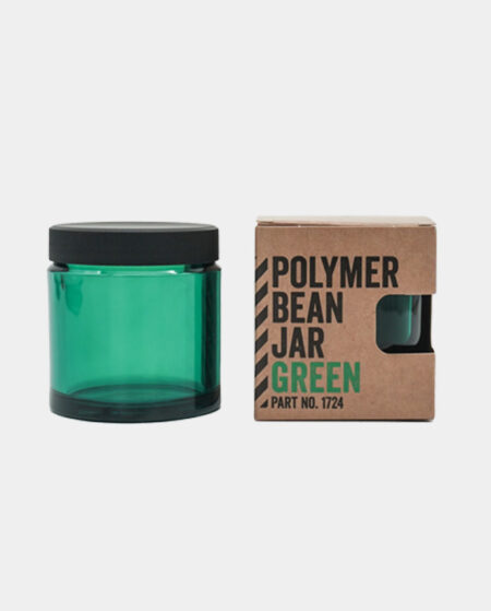 Polymer glas für die Comandante Handmühle in grüner Farbe