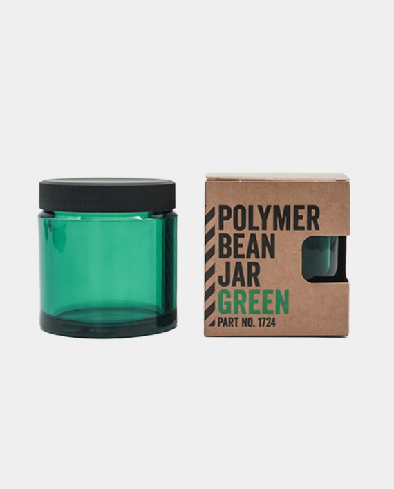 Polymer glas für die Comandante Handmühle in grüner Farbe